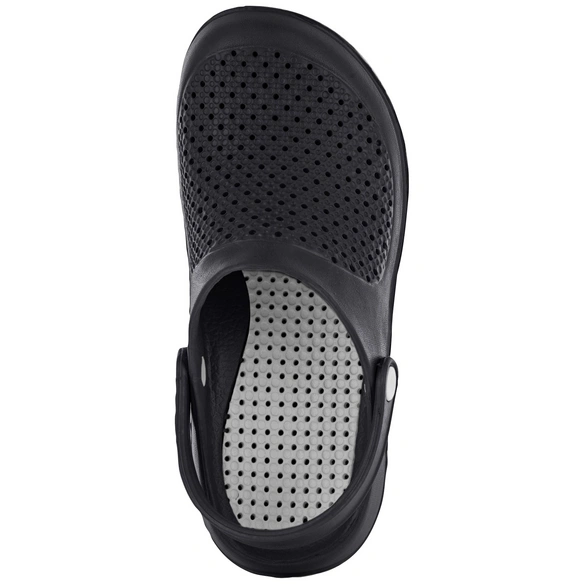Gartenclogs »Sun«, schwarz/grau