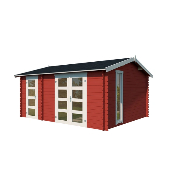Gartenhaus »Carroz«, BxHxT: 496 x 250,8 x 403,4 cm (Außenmaße inkl. Dachüberstand), Holz