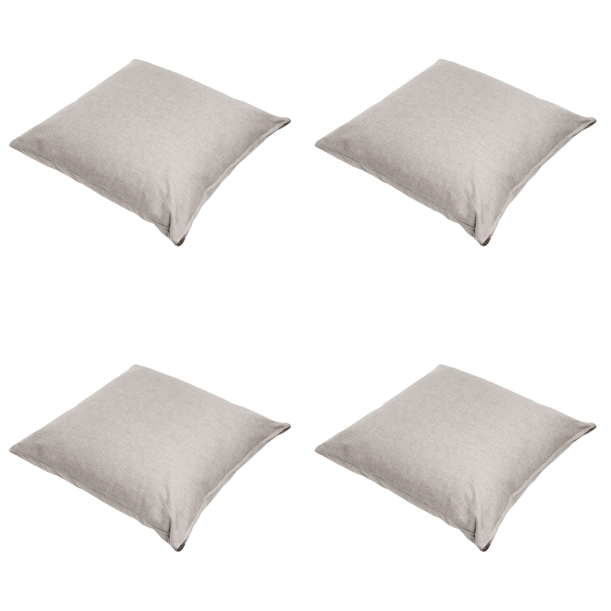 Madison sierkussen Best deal - beige - 45x45x10cm - set van 4