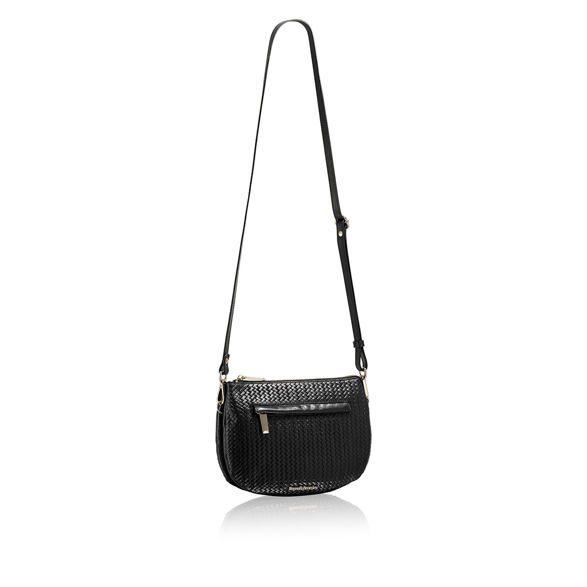 Russell & Bromley ZIP AROUND Woven Crossbody Bag