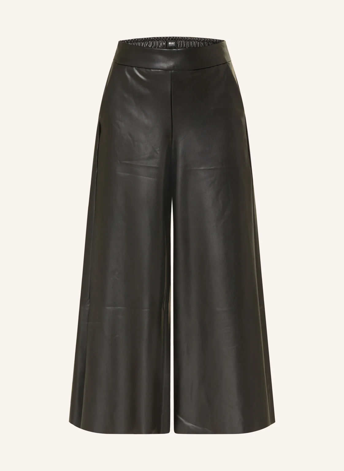 MAC Culotte in Lederoptik