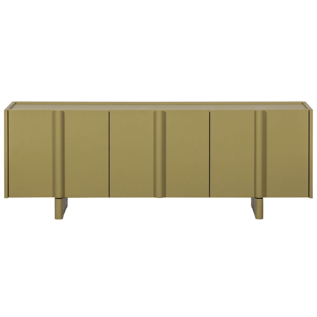 WOOOD tv-meubel Basu - Grenen - Moss - 53x152x46