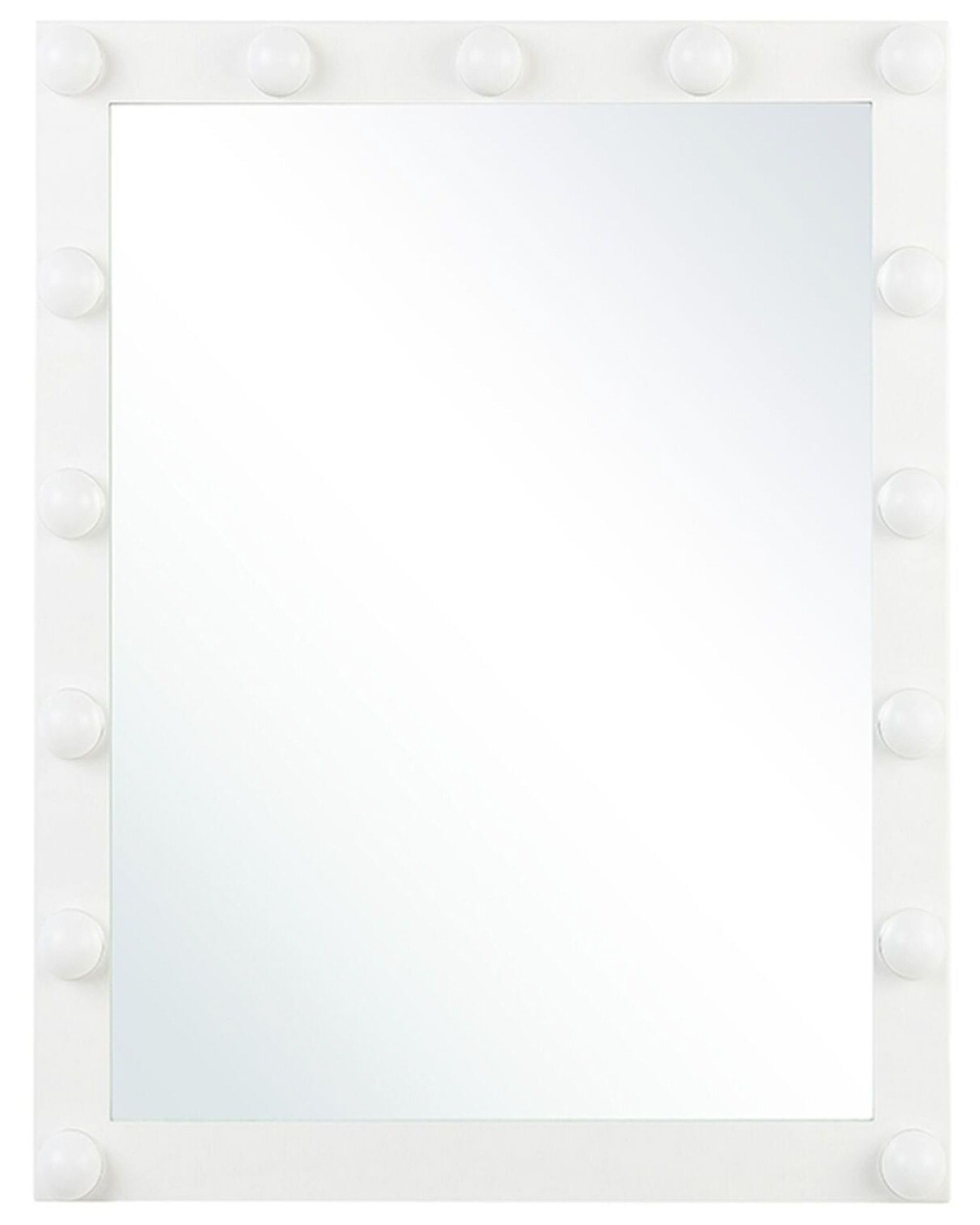 Lustro ścienne LED 50x60 białe