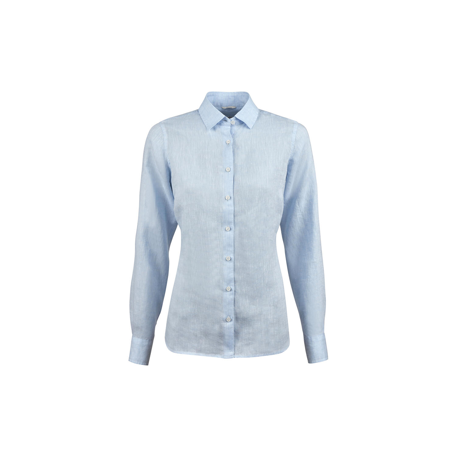 Sofie Shirt Round Cuff, light blue