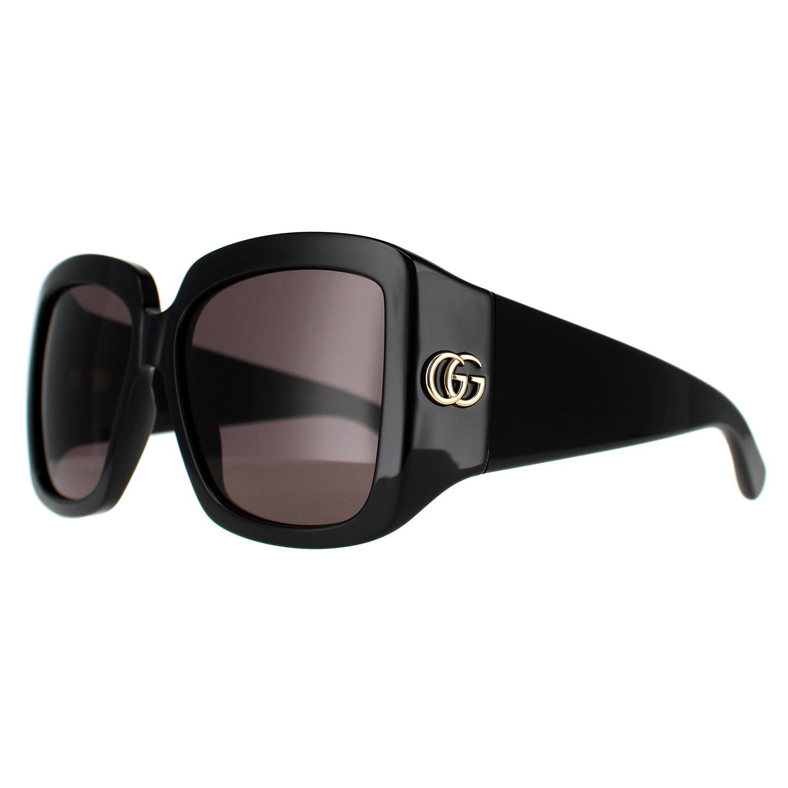 Gucci Square Black Grey GG1402S