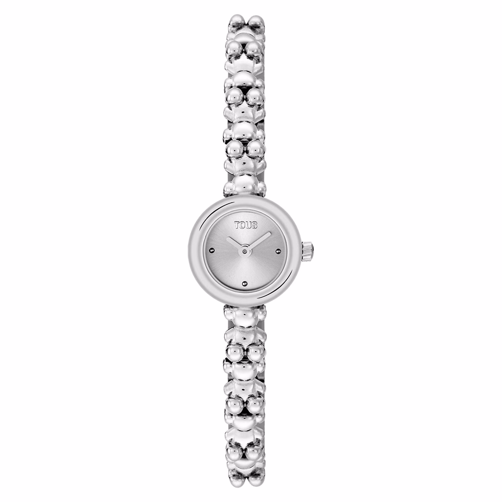 Reloj analógico con brazalete de acero Bold Bear Round