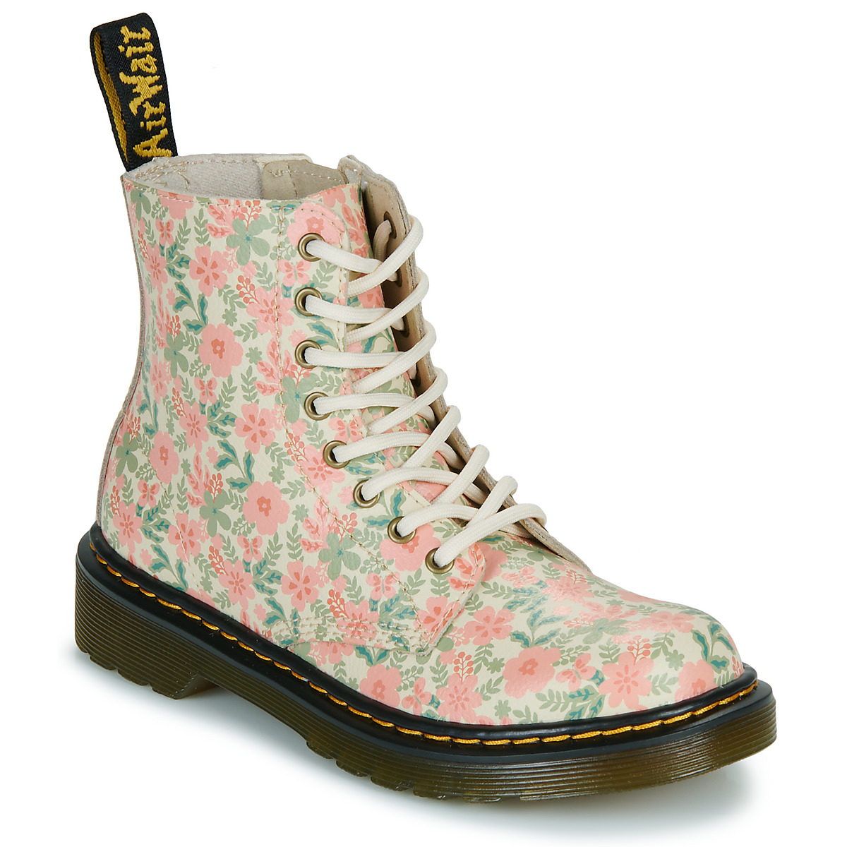 Dr. Martens - 1460 Pascal J Pop Floral Print - Pink / Multi