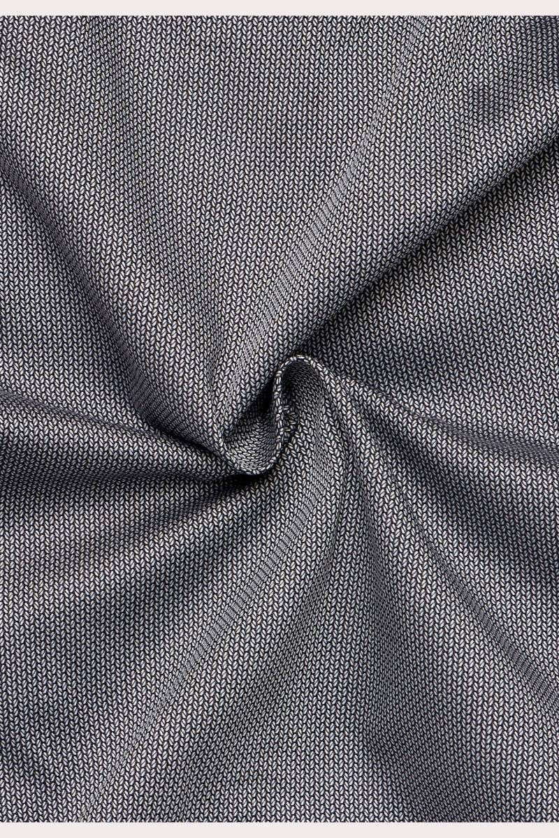 ETERNA Slim Fit Hemd silber, Strukturiert