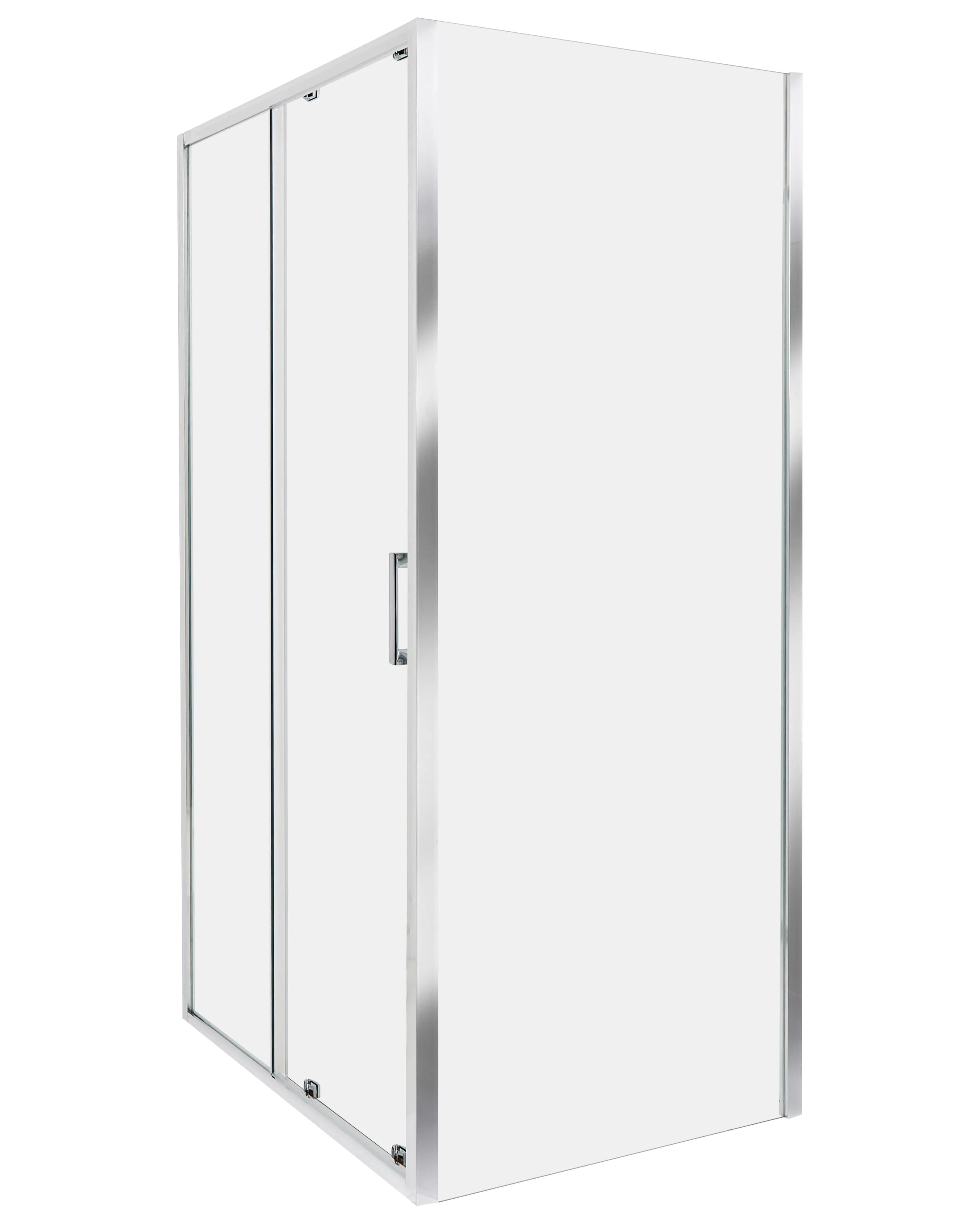 Shower Enclosure YORO 800 x 1000 x 1850 mm Silver
