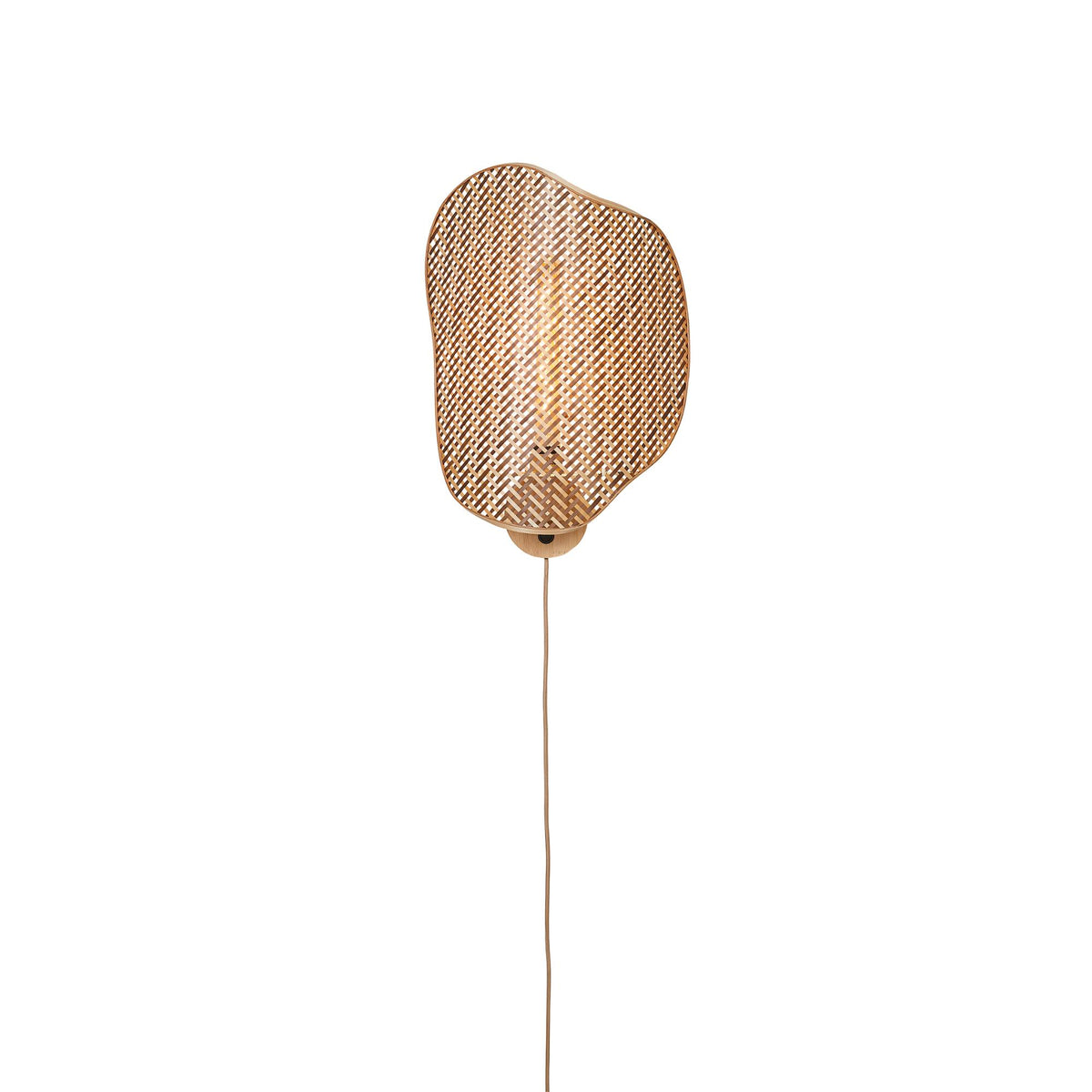 GOOD&MOJO wandlamp KINABALU - bruin - 50x40x50cm