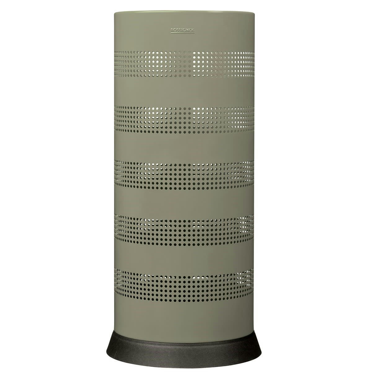 OLA - Porte-parapluies perforé 28L en Métal Vert kaki