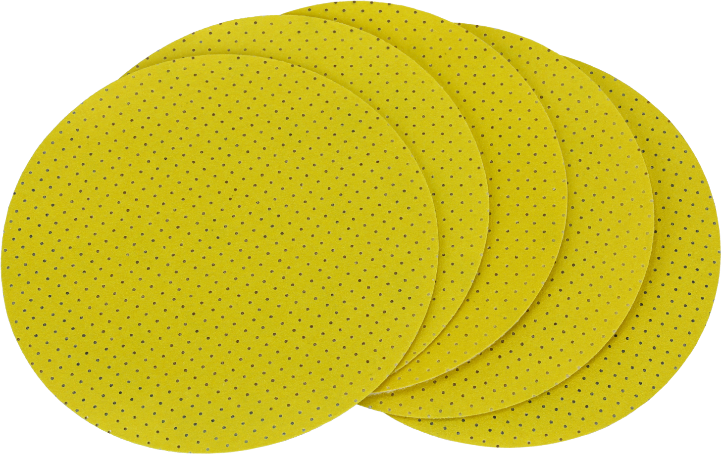 Krążek ścierny żółty perforowany 225mm G40, 5szt STALCO S065136333