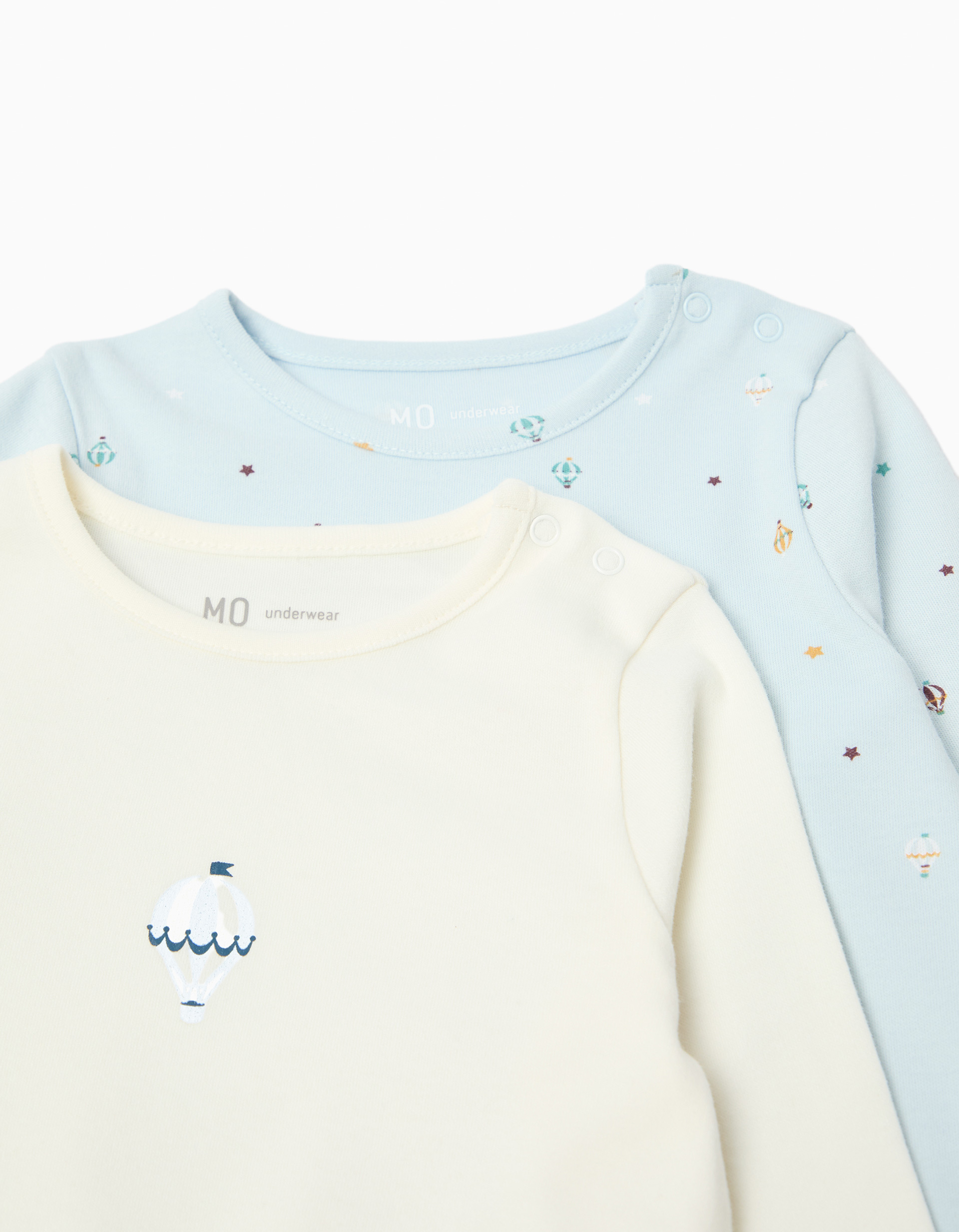 Pack 2 Babygrows, Recém-Nascido, Branco