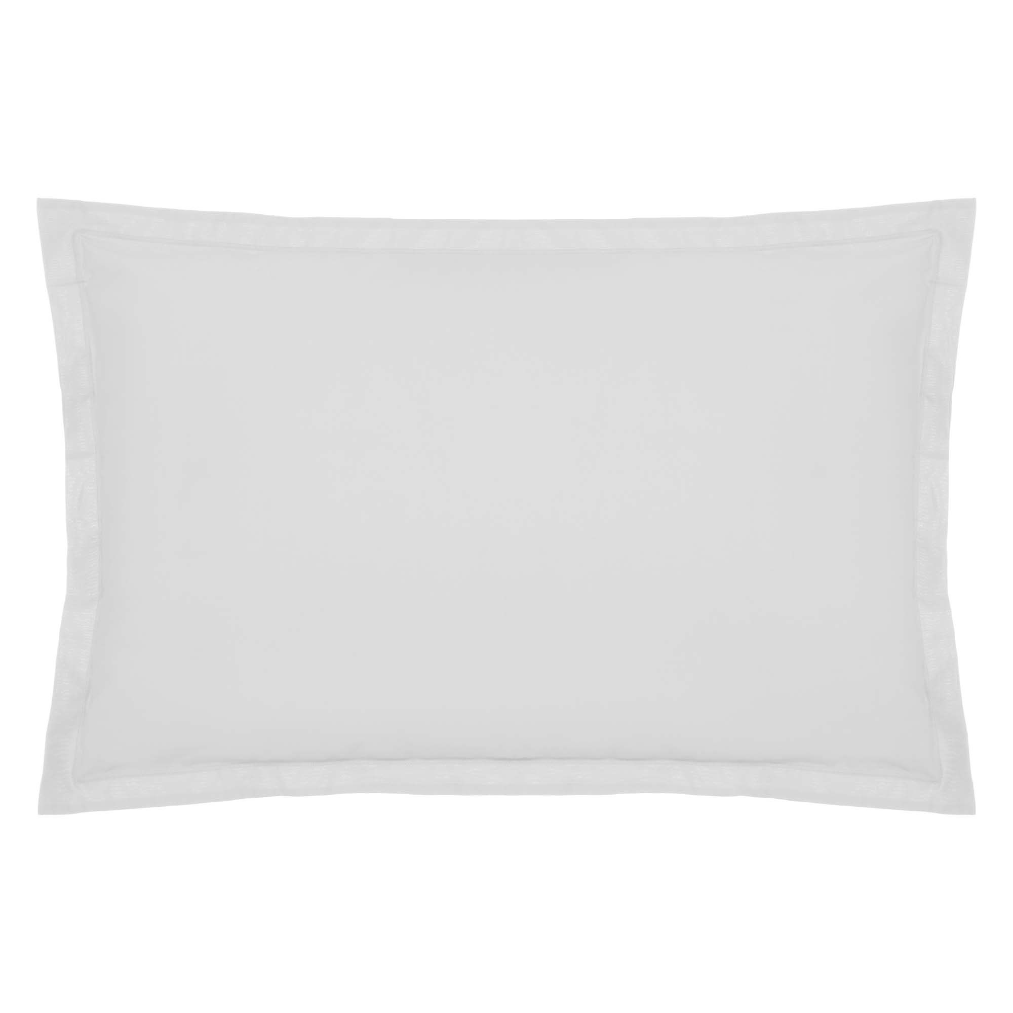 Capa branca para almofada 50x70cm