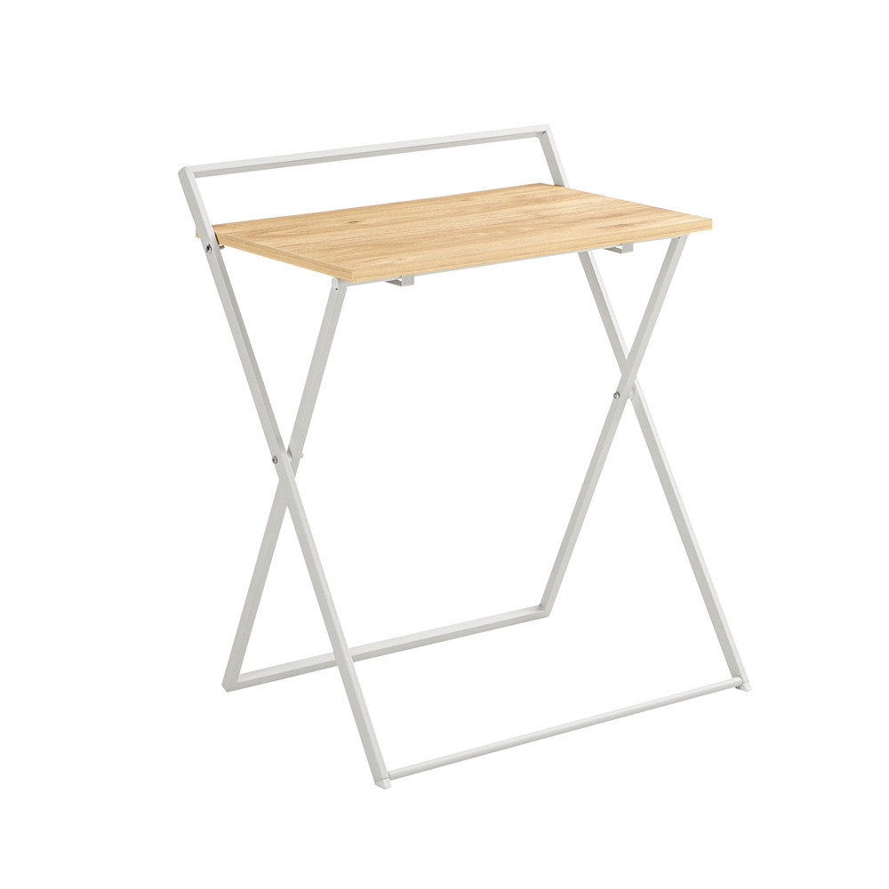 SoBuy Składane biurko komputerowe 63.5x40x78.5cm FWT88-WN