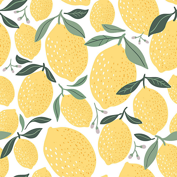 Crédence Adhésive Citron 200 x 50 cm