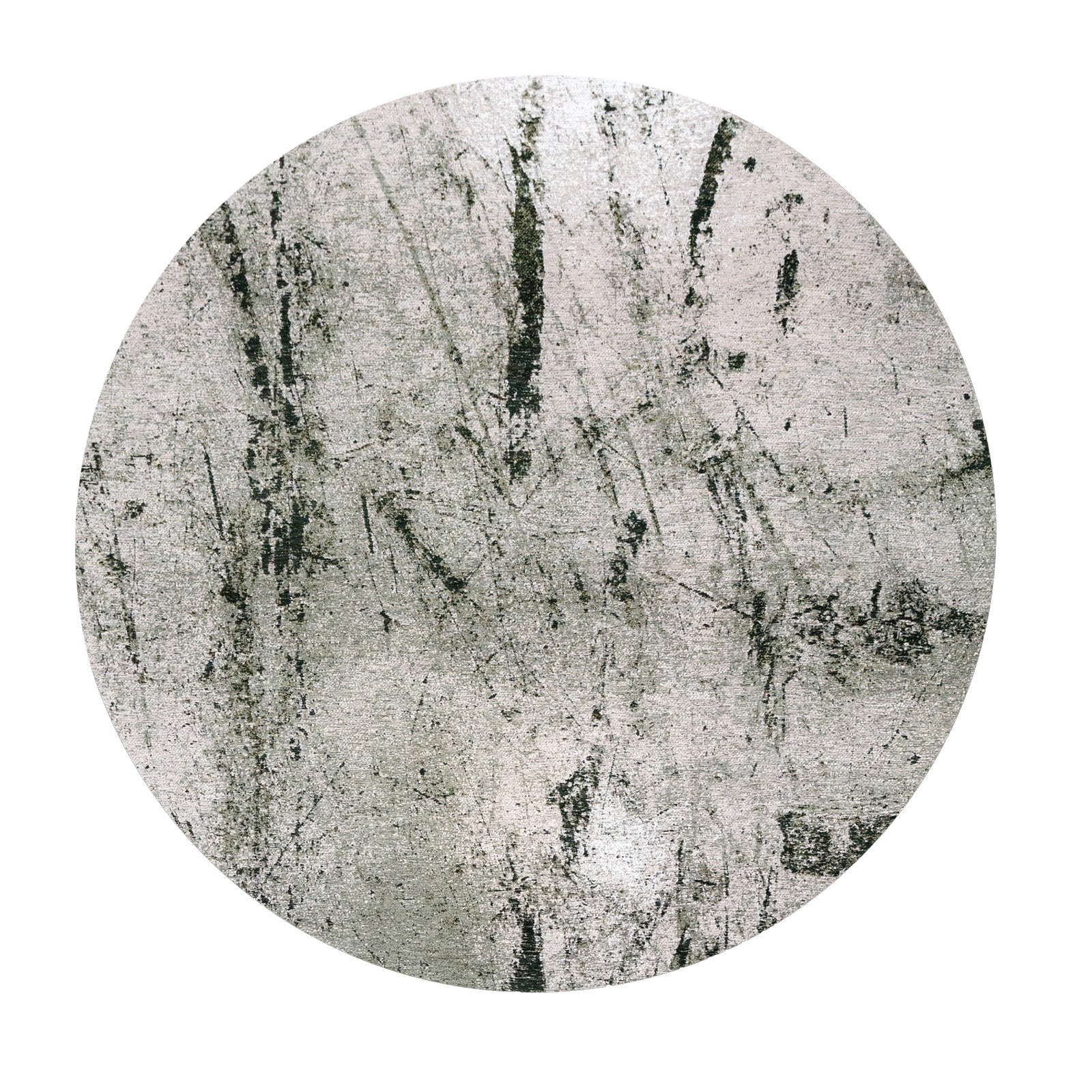 Ecorugs vloerkleed Alpine - groen - 140x140cm