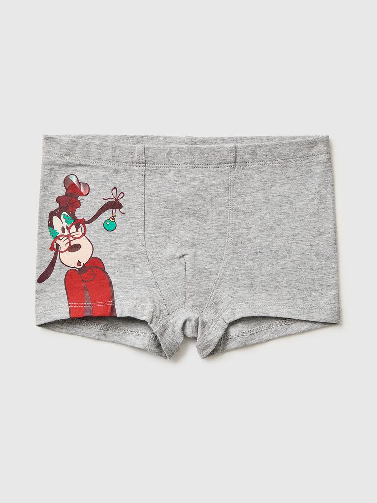 Goofy &copy;Disney Christmas gray boxers