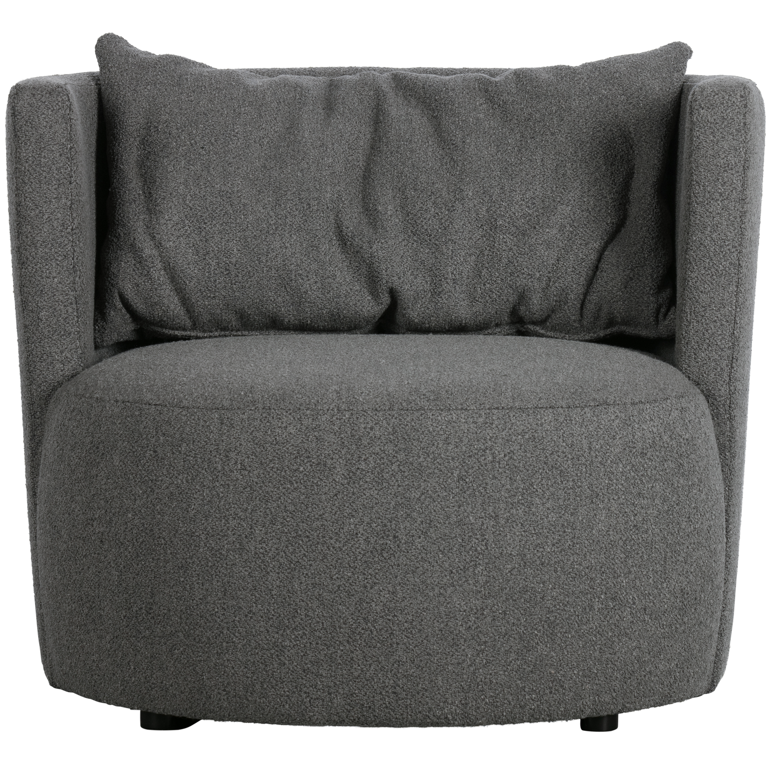 vtwonen fauteuil Explore - Polyester - Staalgrijs - 81x96x92