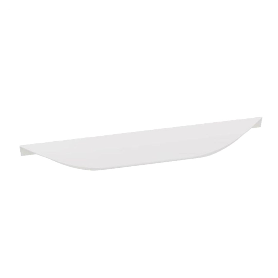 Uchwyt meblowy WAVE 26 cm biały krawędziowy