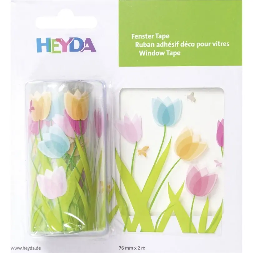 Fensterdeko Tulpen