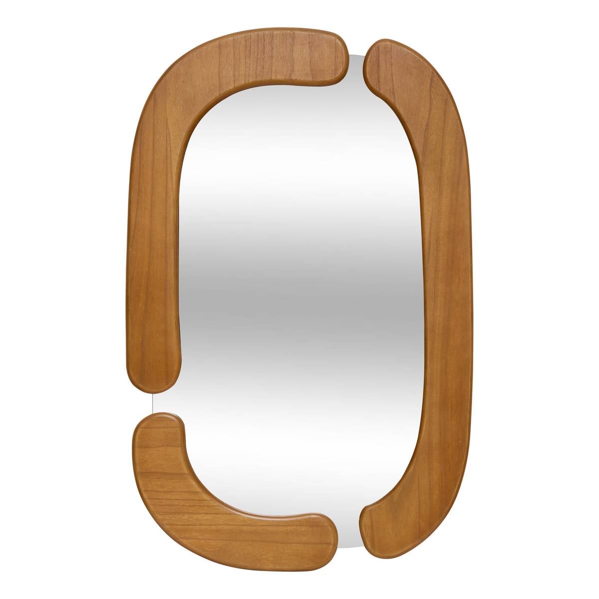 Mirror "Antoine" Brown, 114.5x74.5 cm