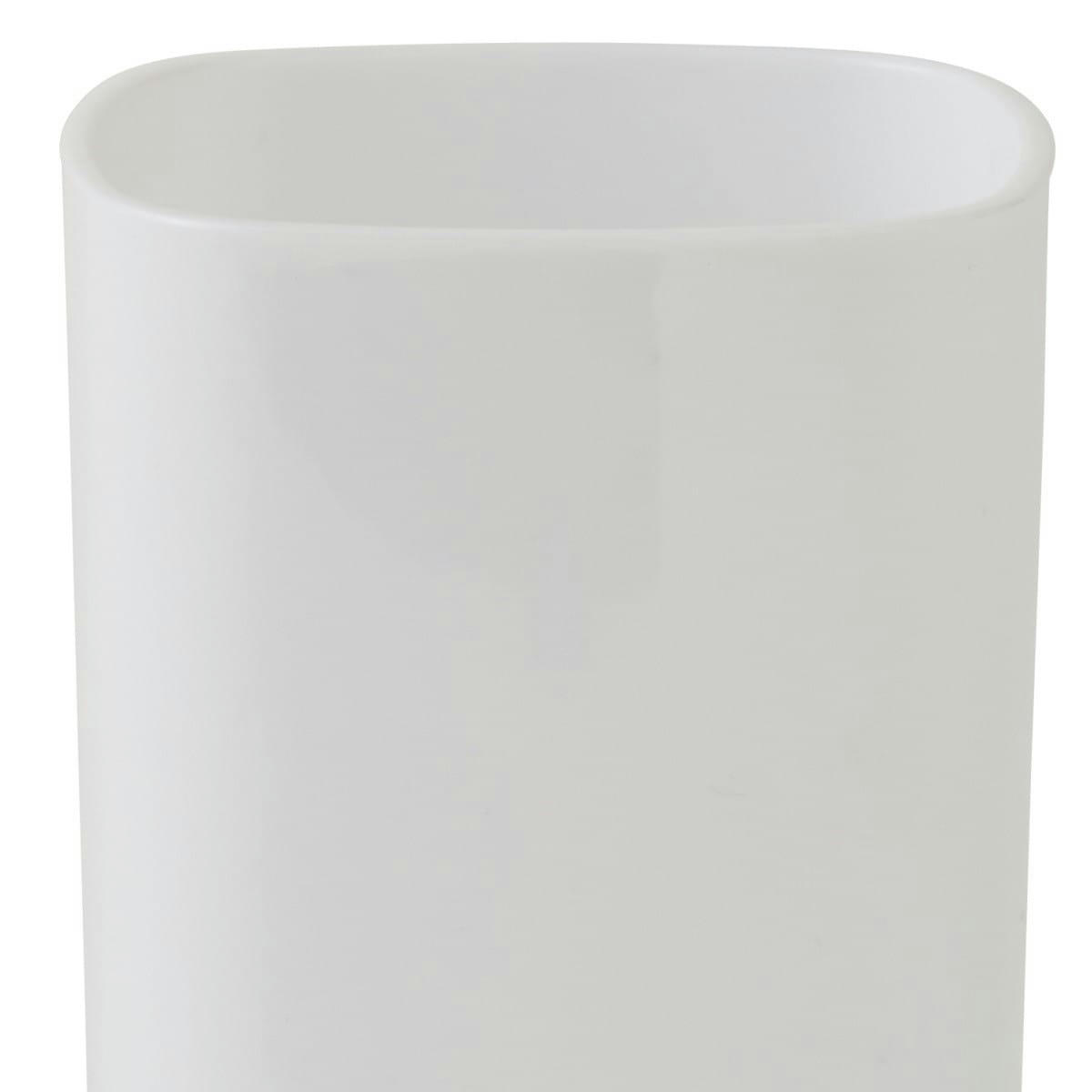 SEQUOIA - Porte brosse à dents en polystyrène blanc