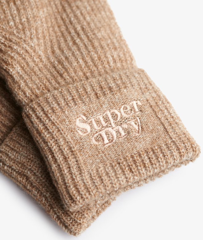 Soft Rib Knit Gloves