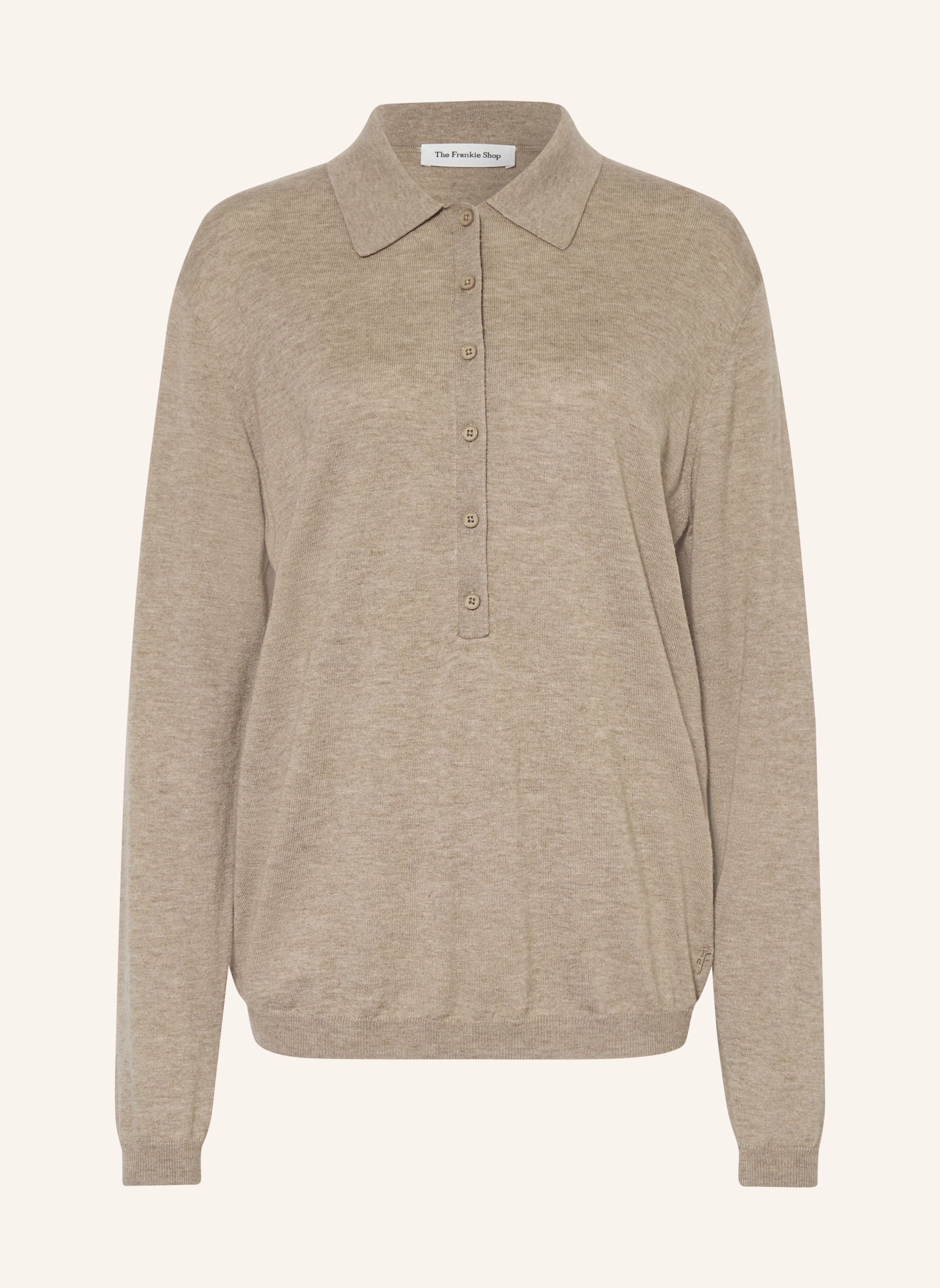 The Frankie Shop Strick-Poloshirt TALA