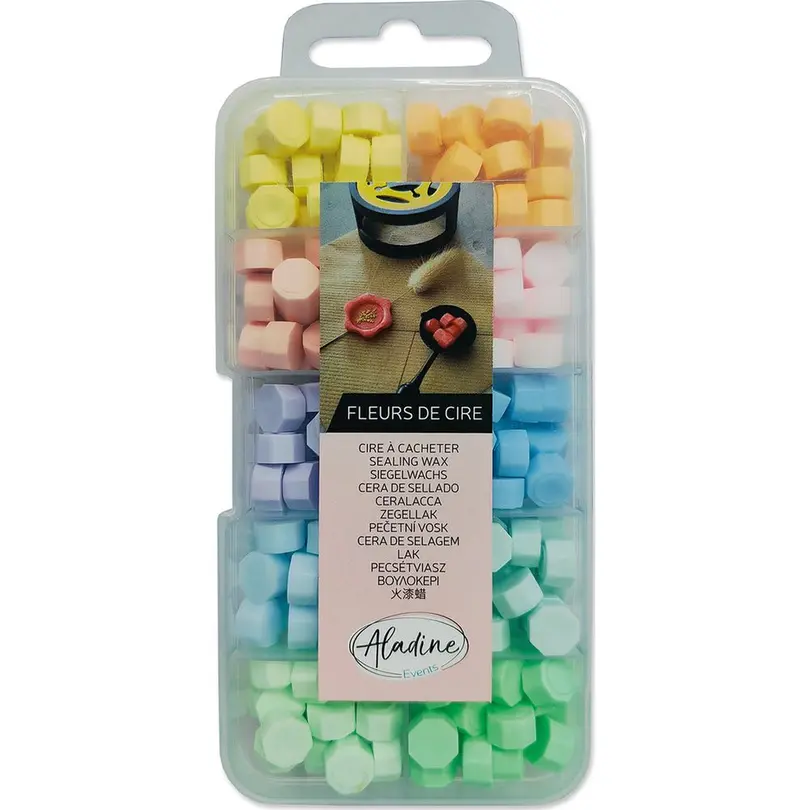 Bastelset 10er-Set Wachsbox