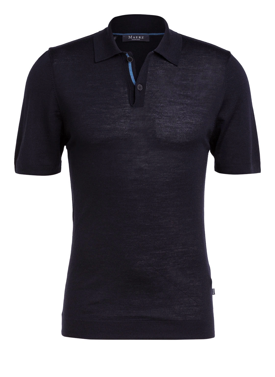 MAERZ MUENCHEN Strick-Poloshirt aus Merinowolle
