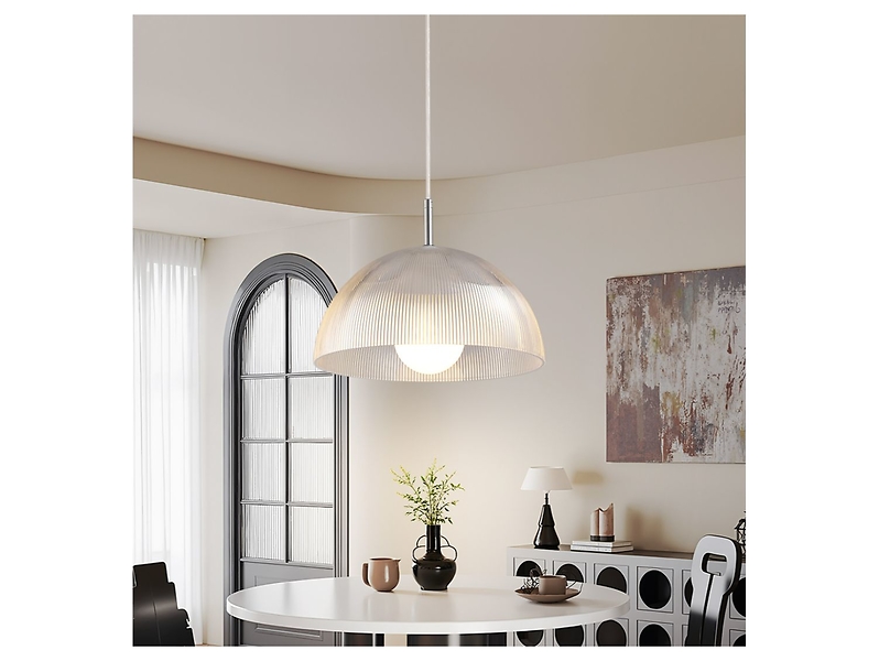 Lampa wisząca Cornelius transparentna
