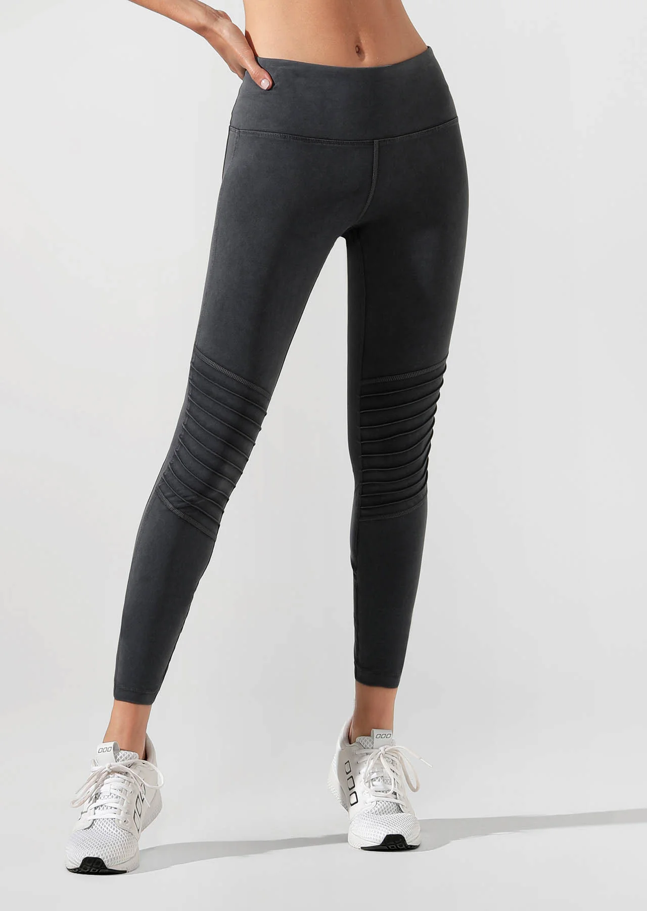Khloe Moto Full Length Tight
