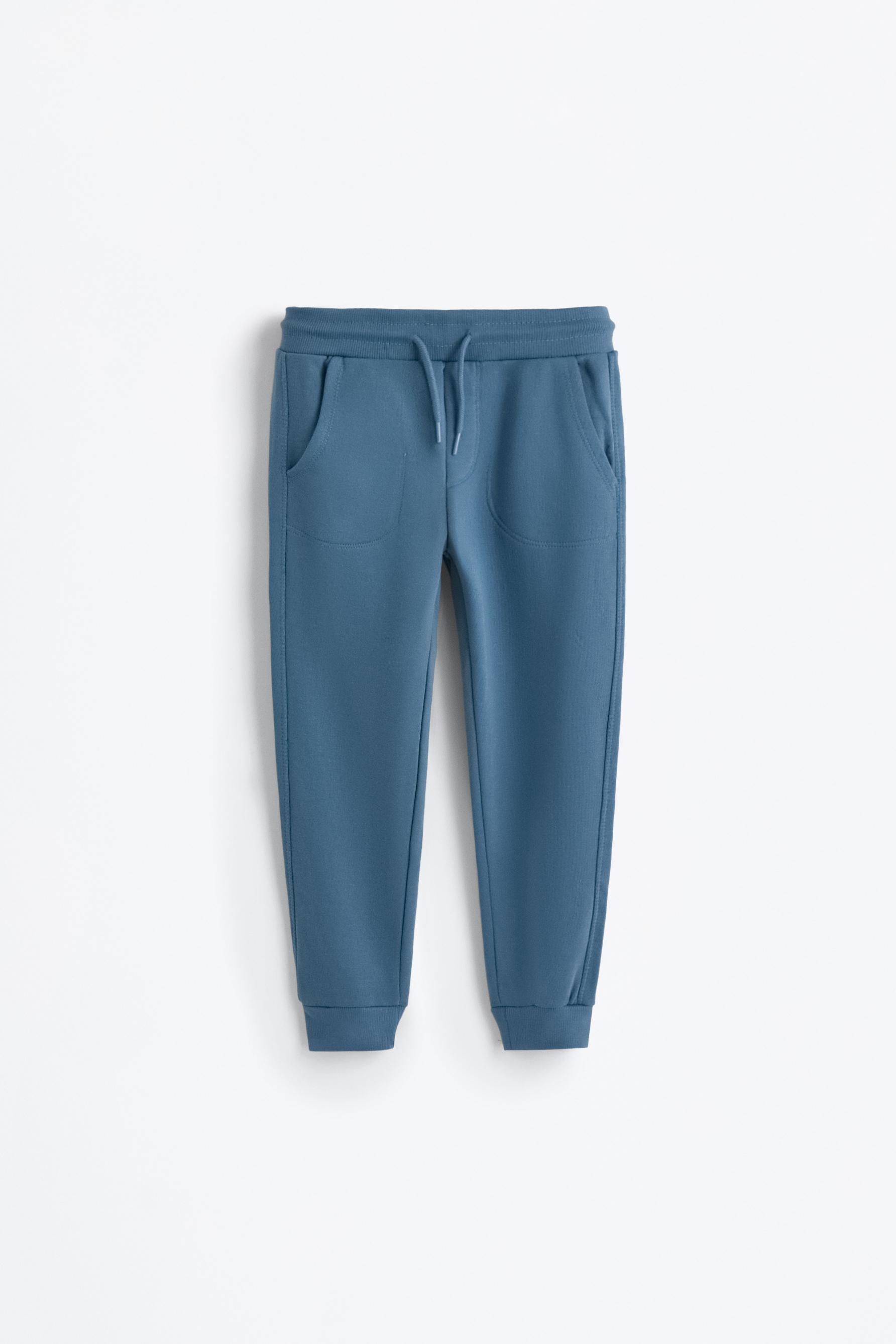 Pantalón felpa costuras