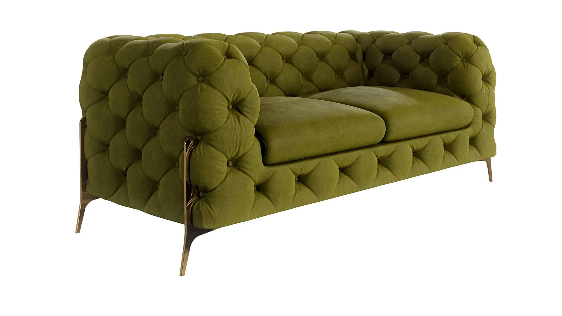 2-zitsbank Chelsea velvet