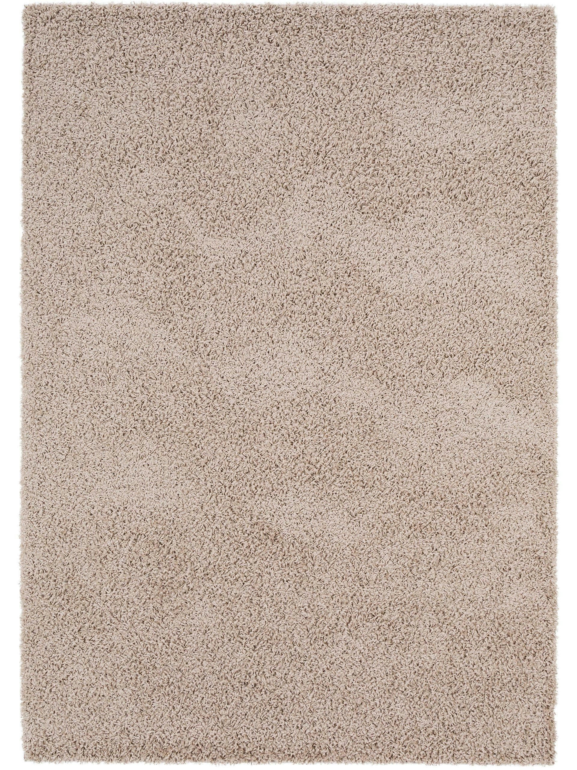 SWIRLS - Tapis à poils longs taupe 160x230