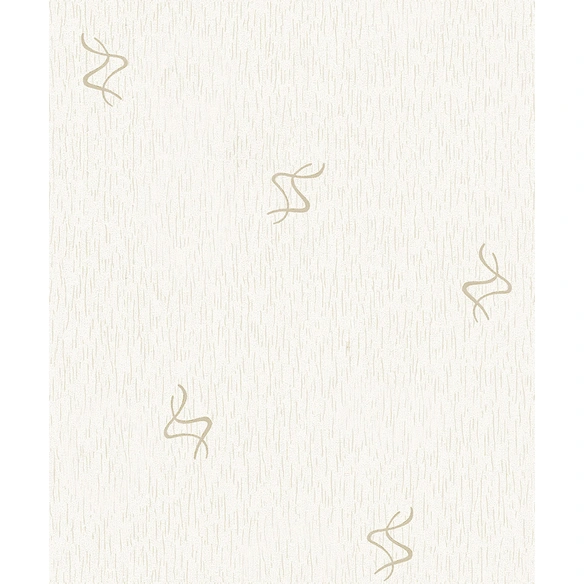 Profilstrukturtapete »Simply White«, BxL: 53 x 1005 cm, weiß