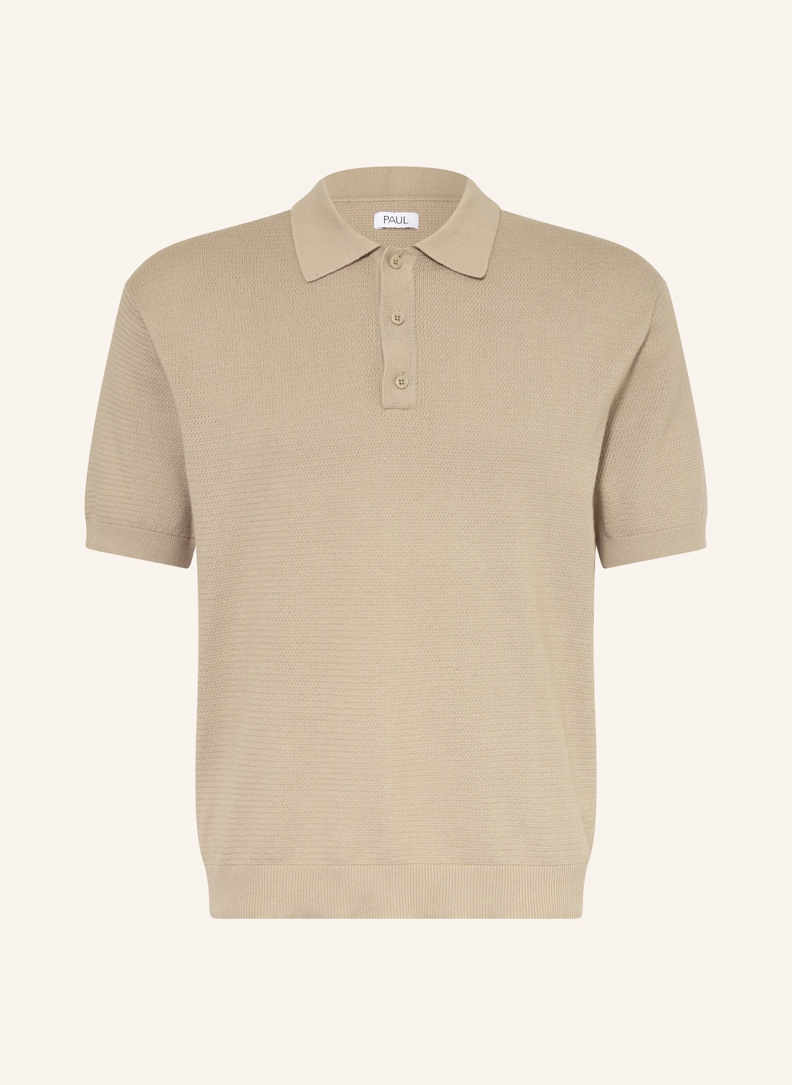 PAUL Strick-Poloshirt