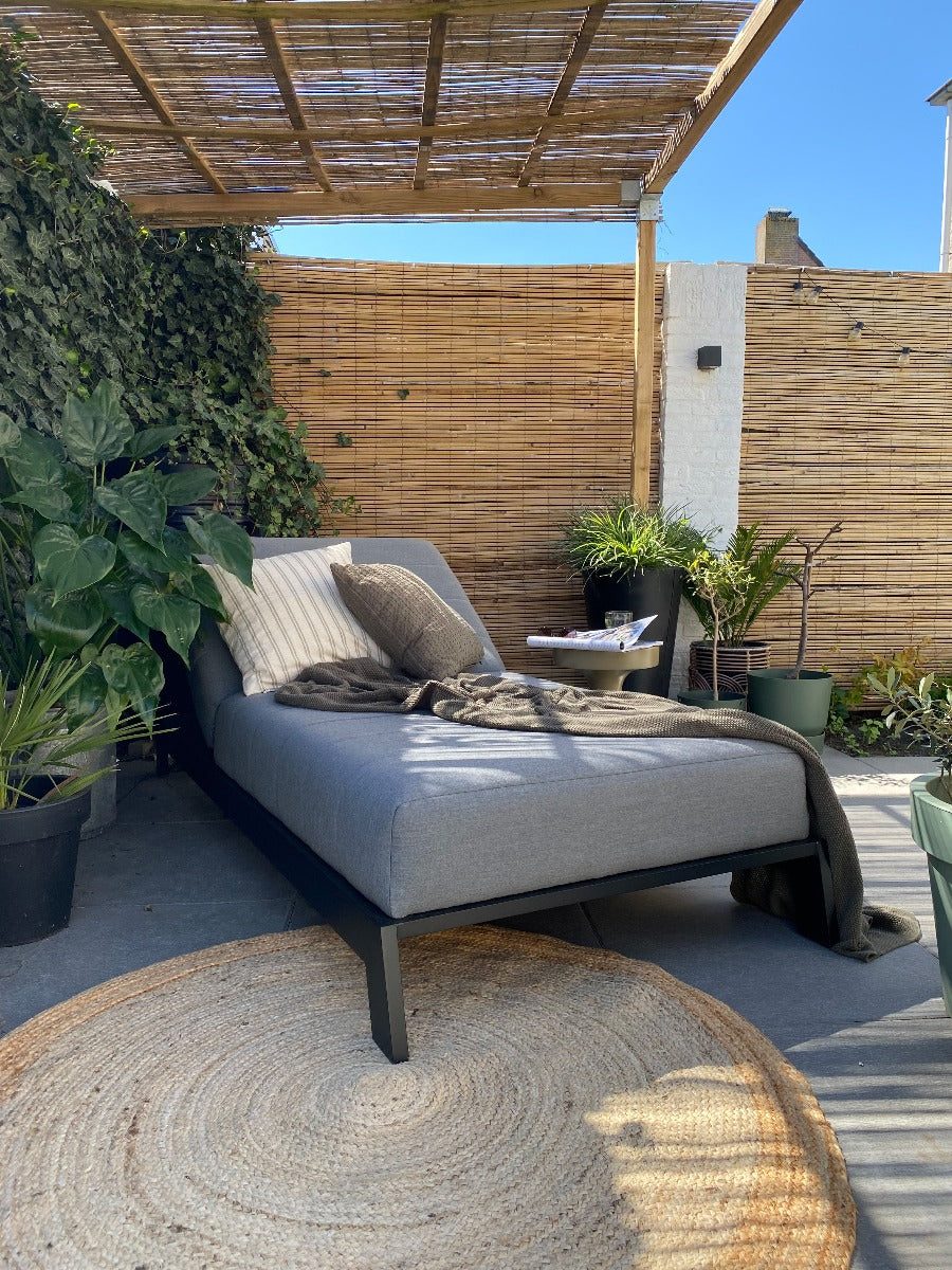 Mexico ligbed - Sunbrella - light grey