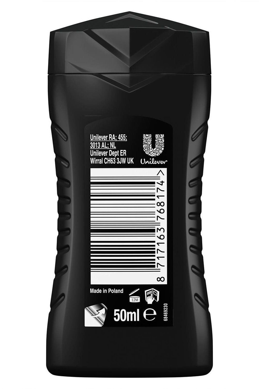 Lynx Lynx Energy Boost Shower Gel Body Wash, Africa, 50ml