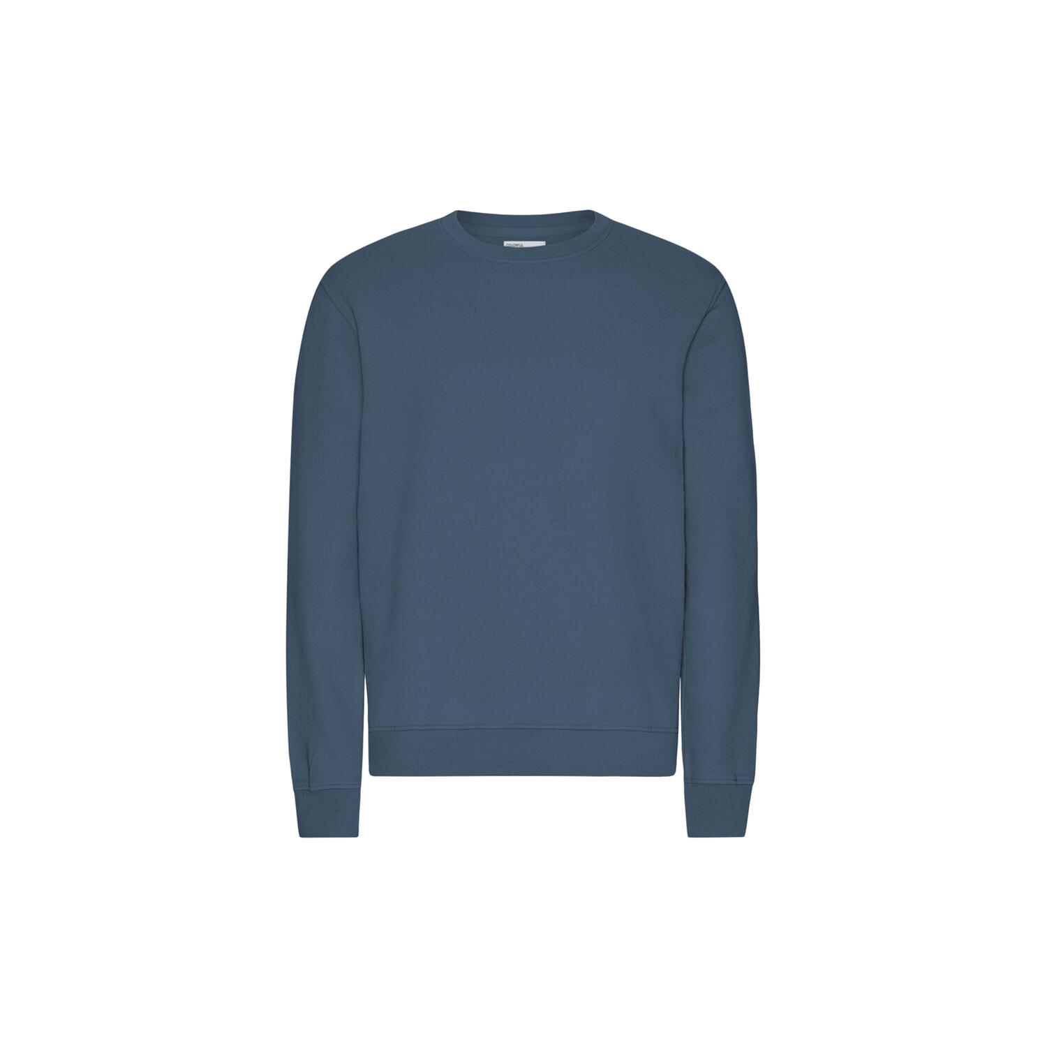 Classic Organic Crew, petrol blue