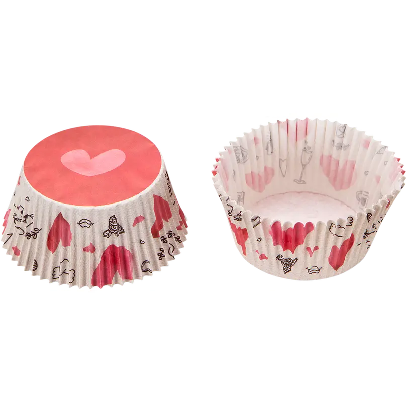 Papierförmchen 50er-Set Sweet Love