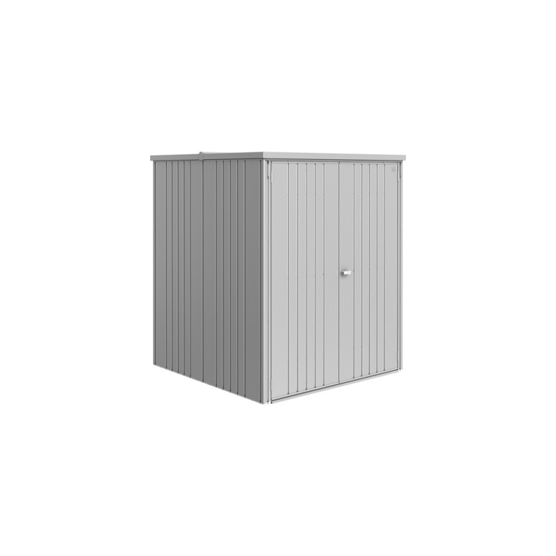 Armoire à outils argentée 1,56 x 1,55 x 1,84 m BIOHORT