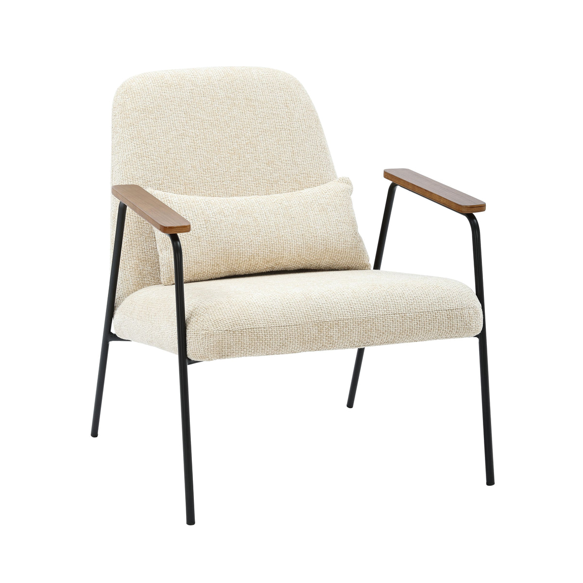 Signature - ALFRED Fauteuil - Grijs - 80x66x79 cm