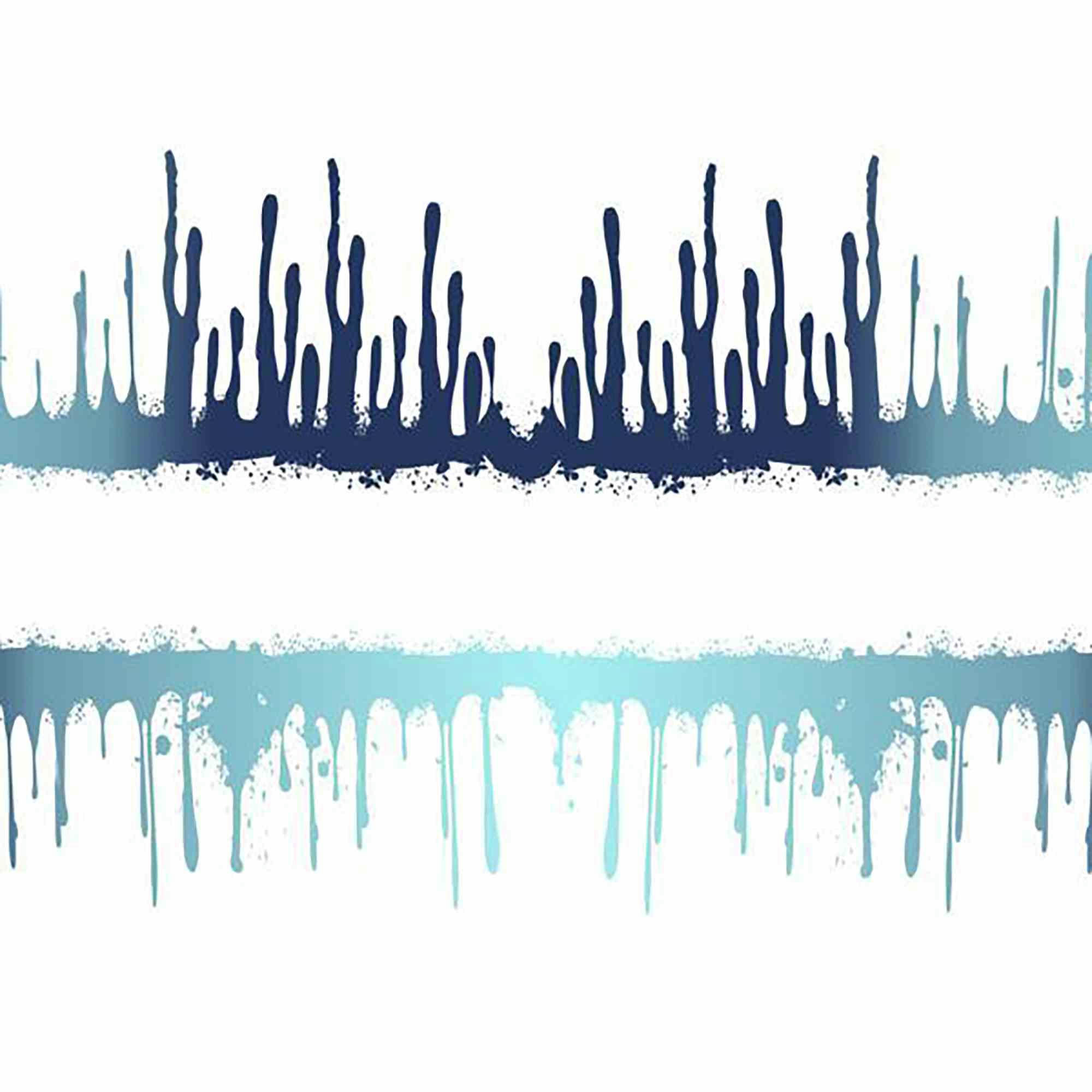 PAINT - Nappe imprimée blanc avec traitement anti-taches en coton 140x140 cm