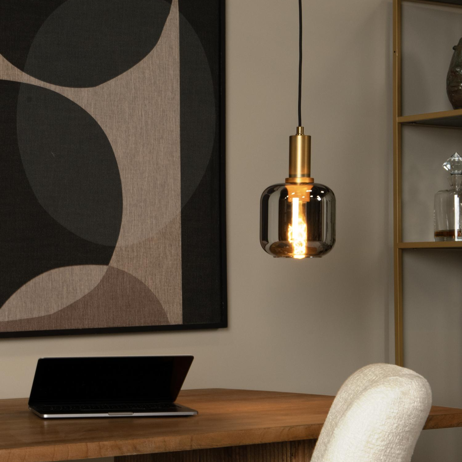 Lucide JOANET Hanglamp - Rond