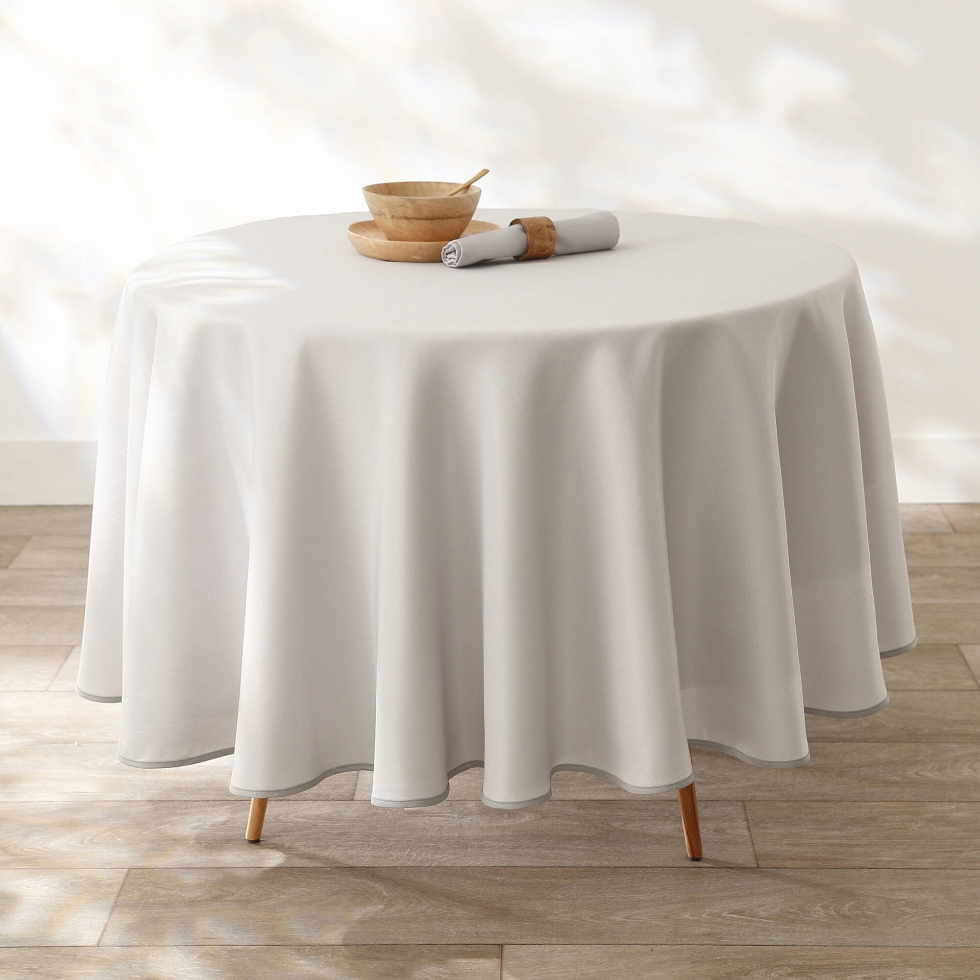 Nappe unie entretien facile