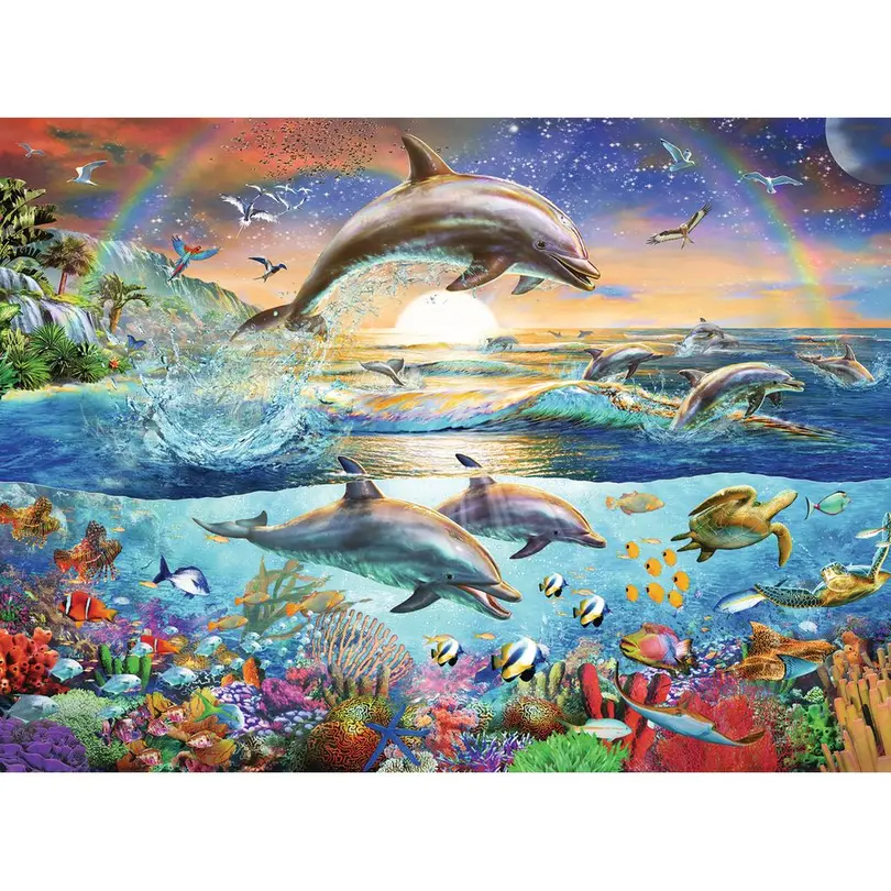 Puzzle Delfinparadies