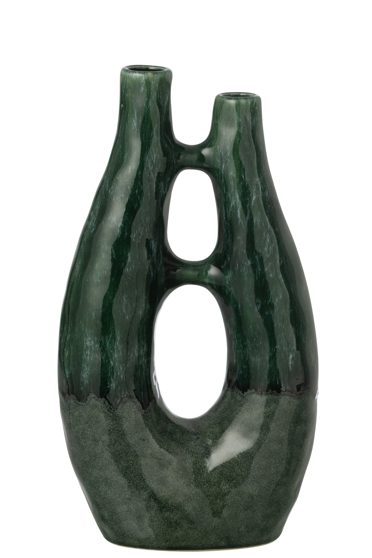 J-Line vaas Jeanne - steengoed - groen - large