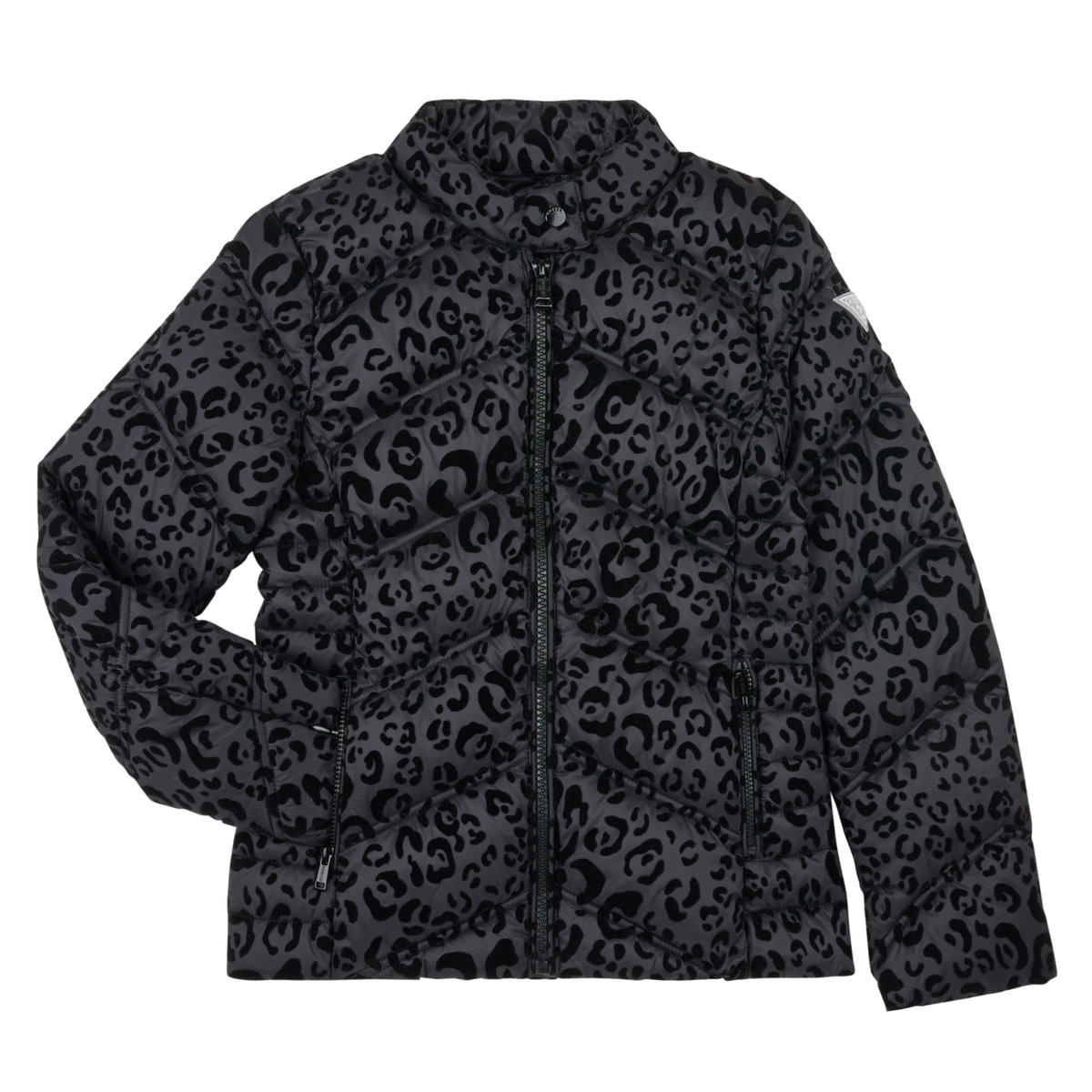 Guess - PADDED LS JACKET - Black